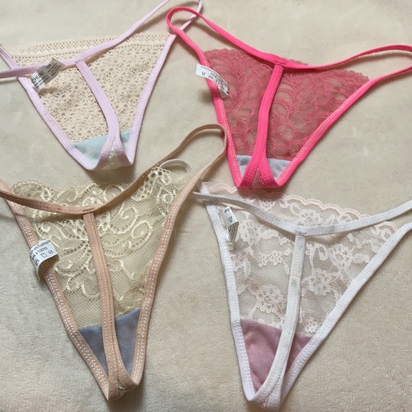 New 4 Pack of Thongs - Picture 3 of 3